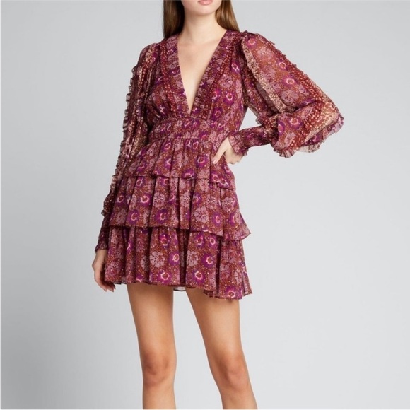Ulla Johnson silk mini dress NWT - Picture 3 of 5